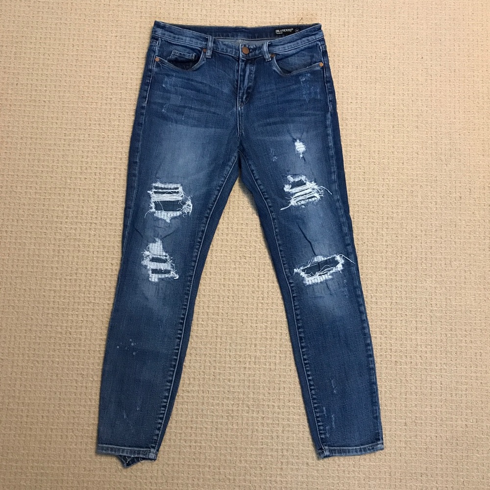 Blank NYC reade distressed jeans